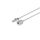 RJ45 Verlängerung, Cat. 7, LSZH, grau, 0,5m