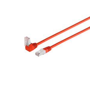 Patchkabel cat 6 S/FTP PIMF 90°-gerade rot 20,0m