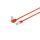 Patchkabel cat 6 S/FTP PIMF 90°-gerade rot 20,0m