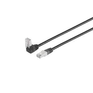 Patchkabel cat 6 S/FTP PIMF 90°-gerade sw 20,0m
