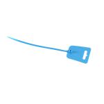 Kabelbinder 4,8x250mm Beschriftungsfeld blau VE100