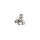 L - Adapter, 1 BNC Stecker auf 2 BNC Kupplungen