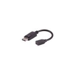 DisplayPort 1.2 Adapter, MiniDP-Buchse, 4K, 20cm