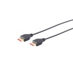 DisplayPort 1.4 Verbindungskabel, 8K, slim, 1,5m