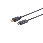 DisplayPort 1.4 Adapterkabel, HDMI-A, 4K, 5m