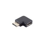 DisplayPort 1.4 Adapter, 90° Winkel rechts, 8K