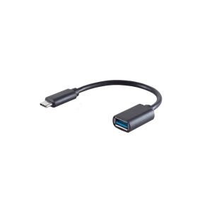 USB-C Adapter, USB-A Buchse, 3.0, OTG, PVC