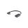 USB-C Adapter, USB-A Buchse, 3.0, OTG, 90°, PVC