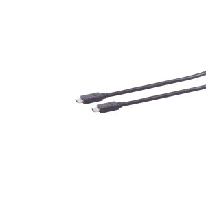 USB-C Verbindungskabel, 3.2 Gen 1x1, schw., 5m