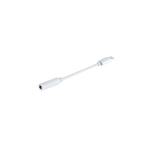8-Pin Audio Adapter, 3,5mm Buchse, weiß