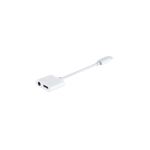 USB-C Audio Adapter mit Ladefunktion, 3,5mm, weiß