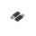 USB-A Adapter, USB-C Buchse, 3.2, Alu, schwarz