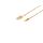 8-Pin, Ladekabel, flach, gold, 0,9m