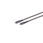 USB-C Ladekabel, 3.2, 100W PD, Textil, 2m