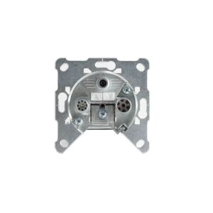 Antennensteckdose, Klemmtech., TV/RADIO/SAT, 10dB