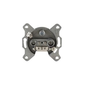 Antennendose, BK+SAT, Durchgang DC, 10dB, 3-fach