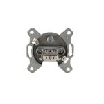 Antennendose, BK+SAT, Durchgang DC, 10dB, 3-fach