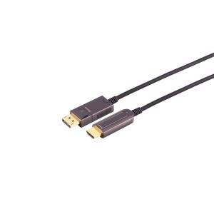 Opt. DisplayPort Adapterkabel, HDMI-A, 4K60, 10m