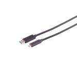 Optisches USB-A Adapterkabel, USB-C, 3.2, 5G, 15m