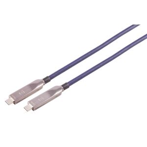 USB-C Hybridkabel, 3.2, 8K, 10G, 60W, TPU, 7m