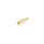 Klinkenkupplung Stereo 3,5mm, Metall vergoldet