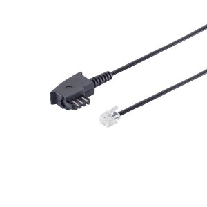 TAE-F Stecker - Western Stecker 6/4 Import 20m