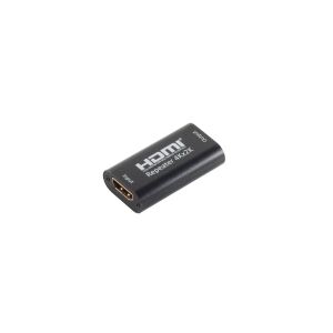 HDMI Verstärker, Metall, 4K30Hz, schwarz