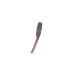 Flachkabel farbig Raster 1,27mm 20 pin 10m