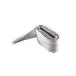 Flex Kabelkanal mit Klett, 32mm, grau, 2m
