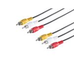 3 Cinchstecker - 3 Cinchstecker, 5,0m