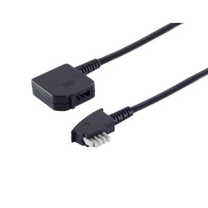 TAE-N Stecker - TAE-N Kupplung 6-adrig 3m