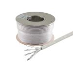 Cat.6 Verlegekabel, S/FTP, grau, 50m