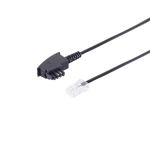 TAE-F-Stecker - RJ45 Stecker, 0,25m