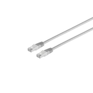 Patchkabel Cat. 5E, F/UTP, grau, 0,25m
