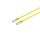 Patchkabel Cat. 5E, SF/UTP, gelb, 0,5m