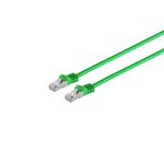 RJ45 Patchkabel m. CAT 7 Rohkabel PIMF grün 1,5m