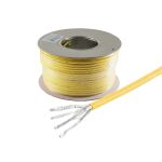 Cat. 7A Verlegekabel, S/FTP, LSZH, lila, 500m
