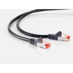 Patchkabel cat6A S/FTP PIMF Halogenfrei sw 0,15m