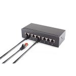 Patchkabel cat6A S/FTP PIMF Halogenfrei sw 0,15m