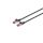 Patchkabel cat6A S/FTP PIMF Halogenfrei sw 0,15m