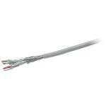 Cat.6 Netzwerkkabel, S/FTP, bulk, LSZH, grau, 100m