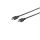 High Speed HDMI Kabel, UHD, Eco, schwarz, 0,75m