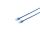 Patchkabel Cat. 6 flach, U/UTP, blau, 0,25m