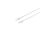 Patchkabel Cat. 6 flach, U/UTP, weiß, 0,25m