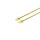 Patchkabel Cat. 6 flach, U/UTP, gelb, 0,25m