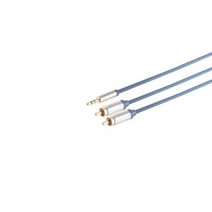 Home-Cinema 3,5mm St. - 2x RCA St. 3m