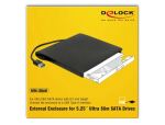 Delock Externes Gehäuse für 5.25 Ultra Slim SATA Laufwerke 9