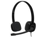 Logitech Headset H151 Stereo black retail