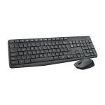 Logitech Wireless Keyboard+Mouse MK235 black retail