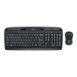 Logitech Wireless Keyboard+Mouse MK330 black retail